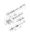 Washer countershaft gear end .085