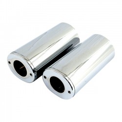 Fork slider chrome 1"over