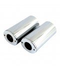 Fork slider chrome 3"over