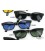 Bikershades darkblue glasses