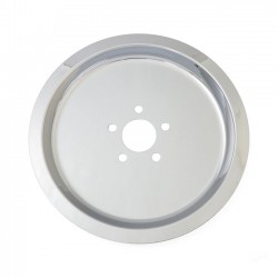 Pulley cover 70 t. chrome