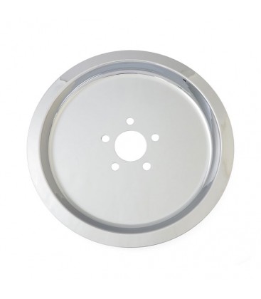 Pulley cover 70 t. chrome