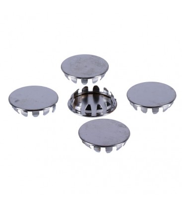1 1/4 inch headlightvisor chrome plug