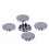 1 1/4 inch headlightvisor chrome plug
