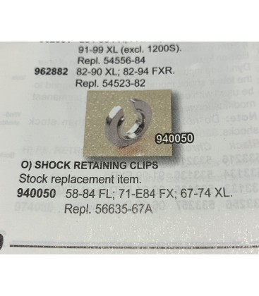 Shock absorber retaining ring 58-84 fl