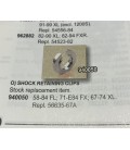 Shock absorber retaining ring 58-84 fl