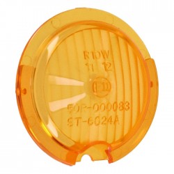 Repl. lens bullet amber