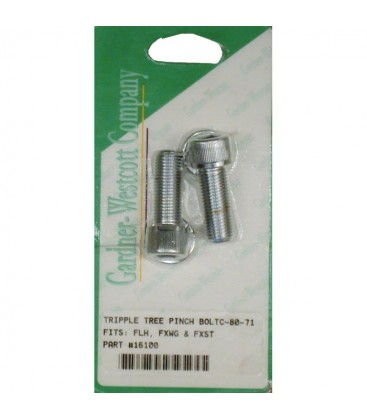 Triple tree allenbolt set chrome