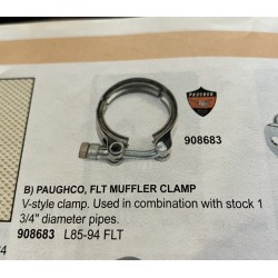 Exhaust clamp L84-95 flt