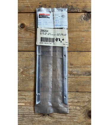 Tank name plat strip