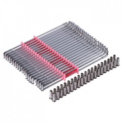 Spokeset 19" alu naaf chrome