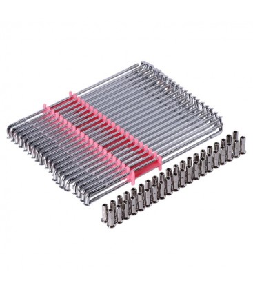 Spokeset 19" alu naaf chrome