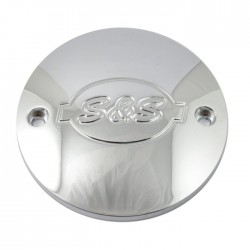 Points cover chrome plated billet S&S