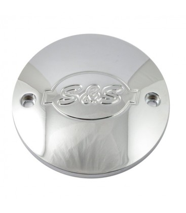 Points cover chrome plated billet S&S