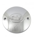 Points cover chrome plated billet S&S