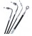 Idle cable +14" black 90-95 bt, 88-95 xl