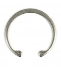 Retaining ring transmission bearing