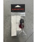 Wedge bulb red taillight