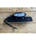 Licenseplate holder with taillight LED