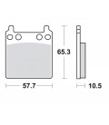 Brakepads for PK 162 x 2